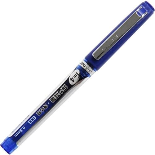 Neutral pen S33 black water-based Signature Carbon pen 0.5mm Large capacity Signature Pen office stationery wholesale