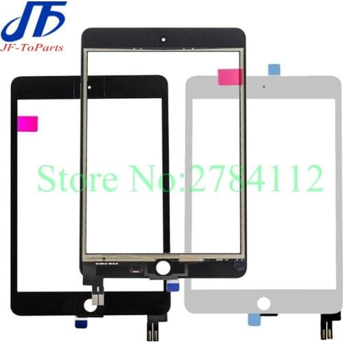 10Pcs Replacement For iPad mini 5 2019 A2124 A2125 A2126 A2133 5th Digitizer Touch Screen has sensor Glass Panel With stickers