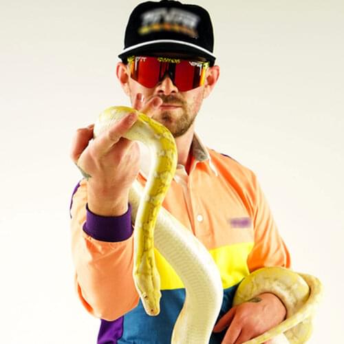 High quality luxury oversized Sunglasses polarized mirrored RED lens tr90 frame uv400 protection Men Sport pit viper sun glasses