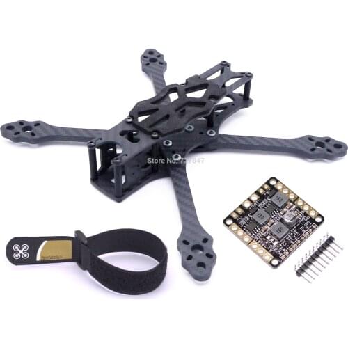 STEELE STEELE'5 220mm 5inch X Type with 5mm Arm Carbon Fiber Quadcopter Frame FPV Freestyle RC Racing Drone