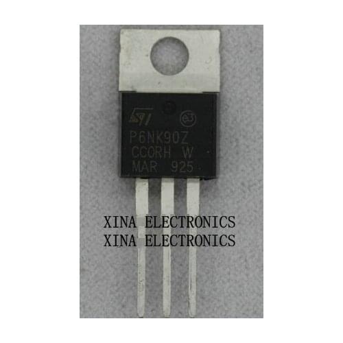 STP6NK90Z P6NK90Z P6NK90 6NK90 6A 900V TO-220 ROHS Free Shipping 10PCS/LOT