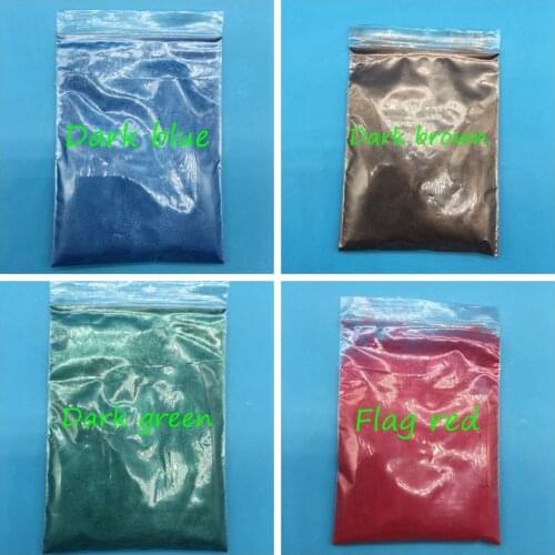 10g Mica Powder Epoxy Resin Dye Pearl Pigment Natural Mica Mineral Handmade Soap Coloring Powder for naill glitter
