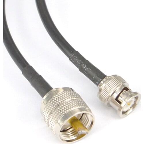 10 Pieces WIFI Antenna Cable UHF male to BNC Male Pigtail Cable Connector Low Loss RG58 15cm,50cm,100cm,200cm
