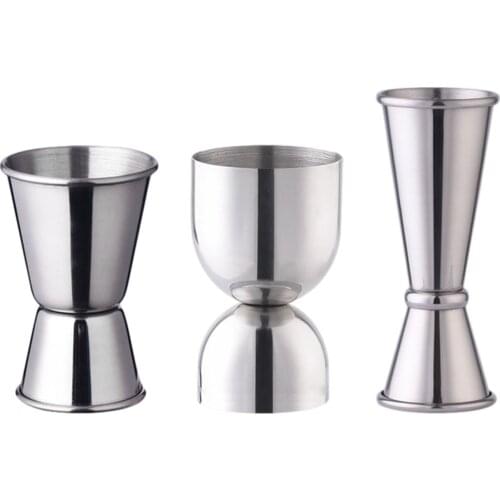 15/30ML Cocktail Measuring Cup Head Available Cocktail Measuring Cup Double-headed Bar Drinking Apparatus Bar Tools
