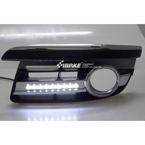 Free shipping, for VW Jetta Sagitar bora golf 5 variant 2006-2010 LED DRL daytime running light lamp top quality