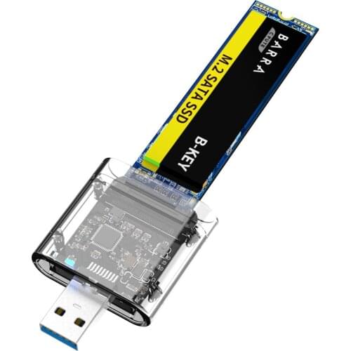 M2 SSD Case M.2 To USB 3.0 Gen 1 5Gbps High-speed SSD Enclosure For SATA M.2 For NGFF SSD 2242 2260 2280 Card Adapter