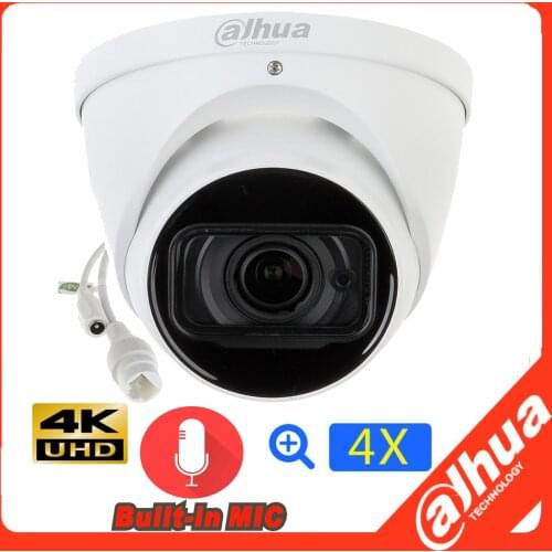 Original Dahua 4k 8MP poe Starlight IP Camera IPC-HDW5831R-ZE DH-IPC-HDW5831R-ZE IR Eyeball Network Camera built-in SD Card