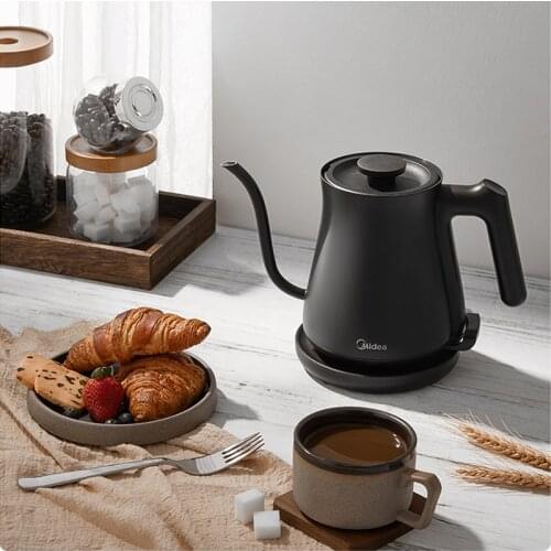 220V Gooseneck Electric Kettle Anti-Dry Household Slender Mouth Tea Making Pot 304 Stainless Steel Hand Coffee Tea Kettles