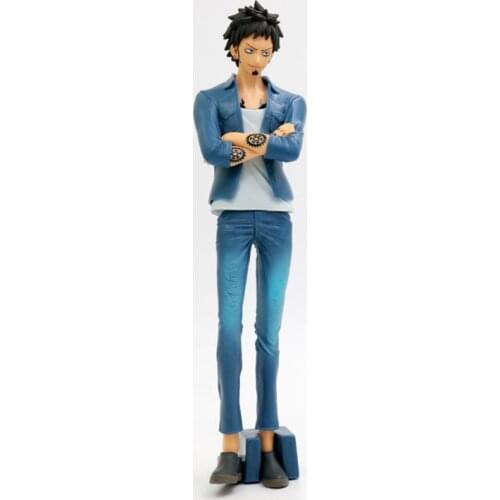 20CM Japanese anime figure one piece Trafalgar Law Jean ver action figure collectible model toys for boys