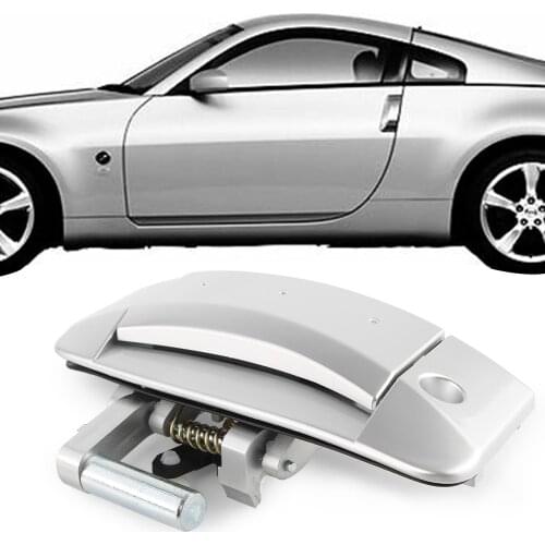 Chrome ABS Car Outside Door Handle Front Left/Right For Nissan 350Z 350 Z2003 2004 2005 2006 2007 2008 2009 LHD