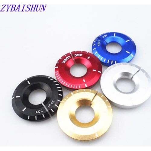 For VW for Volkswagen Golf 6 CC Tiguan Bora Jetta MK5 MK6 Polo for Audi A4 A6 A8 Ignition Key Ring Cover Car Accessories 1pc