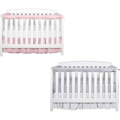 Newborn Baby Bedding Set Room Decor Baby Bed Summer Bumpers Cotton Crib Breathable Cot Bumper For Head Protector