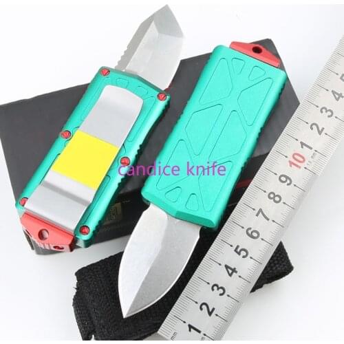Mini knife Exocet Flying Fish Belt Clip Micro knife keychain Tactical Self Defense Folding Knife Camping Hunting pocket knives