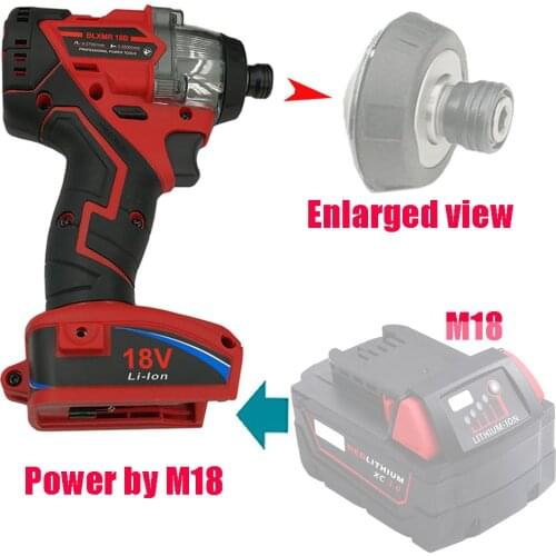Trechargeable Brushless Impact Wrench Screwdriver Electric Power Tool Can Use for Milwaukee M18 18V Lithium Battery
