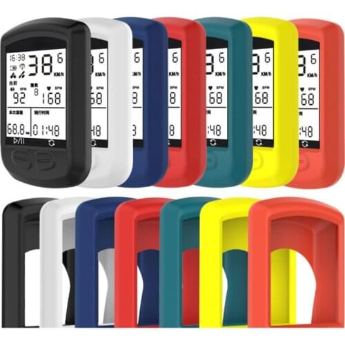 High Quality Silicone Shell For IGPSPORT 10 IGS10 Bike Bicycle GPS Protective Shell Screen Protector Film Rubber Anti-fall Case