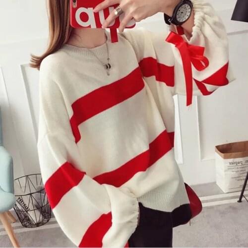 Womens Winter Sweater Pullover Long Sleeve O-Neck Loose Ladies Sweaters Spring Autumn New Womens Jumpers Female Knitting Shirts