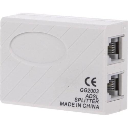 Telephone RJ11 Line ADSL Modem Micro Filter Splitter 831D