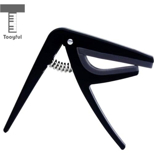 Tooyful Single-handed Ukulele Capo Tune Clamp Key Trigger for Ukulele Small Guitar Parts Accessories