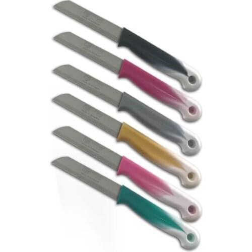 Trend 2021 Solingen Fruit and Vegetable Knife Serrated 6'lı Mixed Color посуда для кухни наборы set kitchen vaisselle platos
