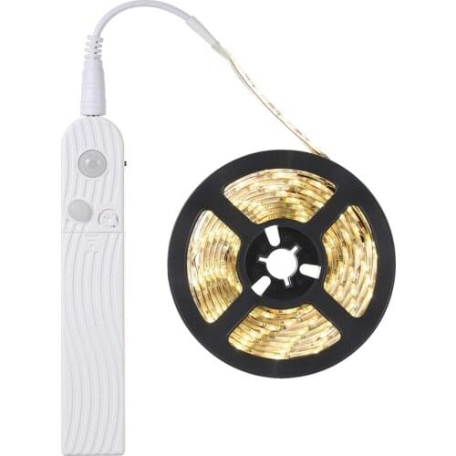 Waterproof LED Strip Light Flexible Timing Motion Sensor Light for Kitchen