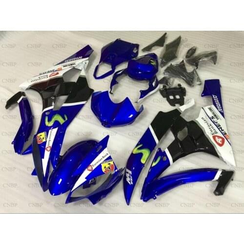YZFR6 2006 - 2007 Full Body Kits YZF600 R6 07 Plastic Fairings YZF600 R6 06 Blue White Black Fairings