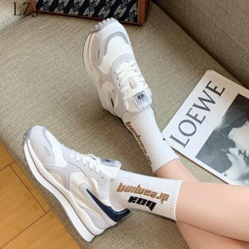 2021 New Fashion Sneakers Women Multicolor Zapatos Mujer Women Casual Shoes Spring Autumn Mesh Platform Female Flats Shoes