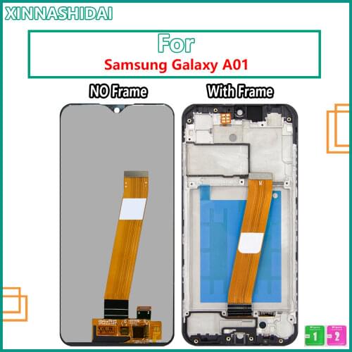 5.7" LCD Display For Samsung Galaxy A01 A015 A015F A015G A015DS LCD Display Touch Screen Digitizer Assembly Replacement