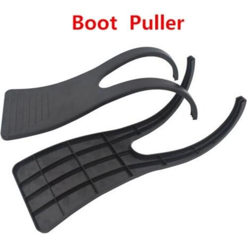 1Pc Black Boot Jack Puller Shoe Foot Scraper Cleaner Remover Boot Puller With Rubber Grip Boot Remover Camping Outdoor Tool 4