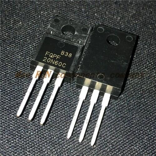 10PCS/LOT FQPF20N60 20N60 20N60C FQPF2060C FQPF20N60C TO-220 TO220 New original In Stock