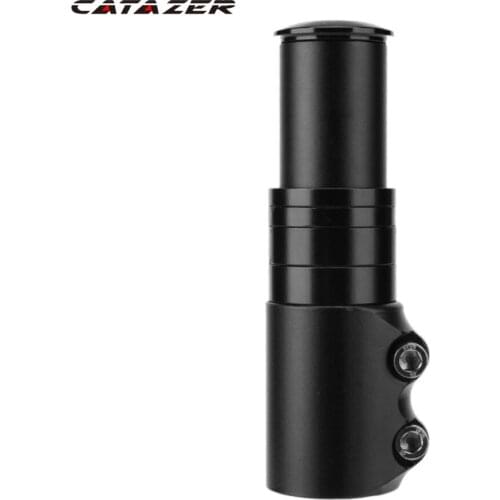 120mm Bicycle Fork Extender Extension Headset Black Bicycle Adaptor Durable Bike Handlebar Fork Stem Extender