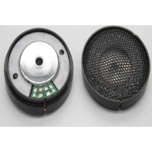 40mm Headphone Speaker Unit For helmet Headset Driver 32ohm With Metal Mesh Cover Earphone Repair Parts Sound Good On Sale 2PCS