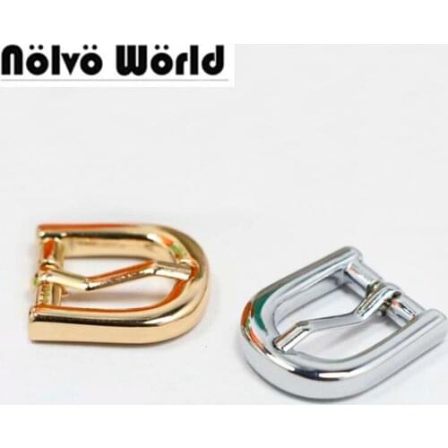 50PCS width 13.5mm(1/2") alloy arch shaped pin buckle,fat tabular edge pin buckles for DIY bags shoes belt adjust strap parts