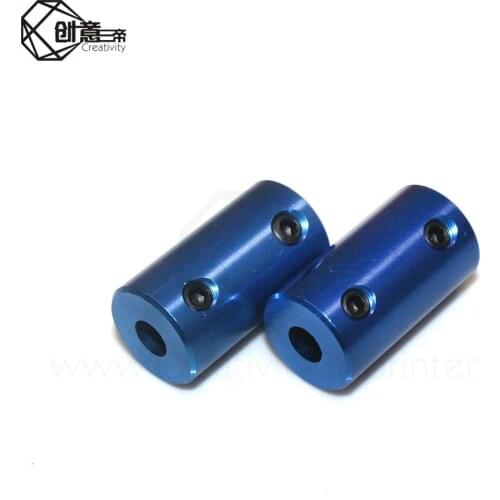 5x8mm 5x5mm 8x8mm Blue Aluminum Alloy Flexible Shaft Coupler D14 L25 5mm to 8mm 5 to 5mm Shaft for Motor Shaft Model Coupling