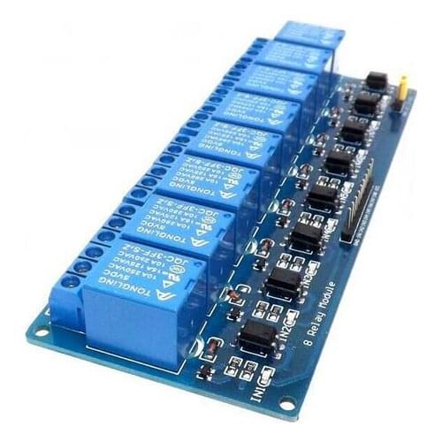 8 Channel DC 5V Relay Module Raspberry Pi DSP AVR PIC ARM Relay Control Panel PLC Relay in stock.8 road