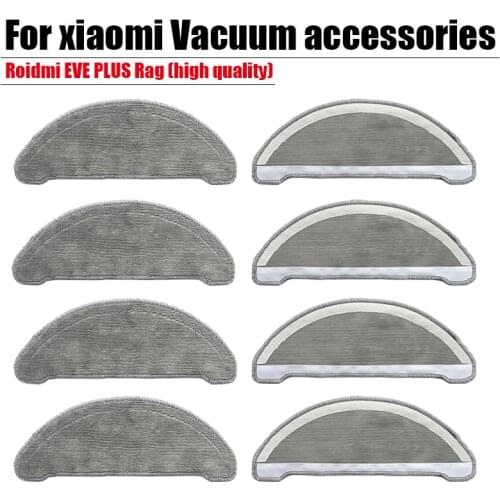 For xiaomi Roidmi eve plus accessories high quality cleaning cloth HEPA filter dust bag mop rag replacement vacuum cleaner parts