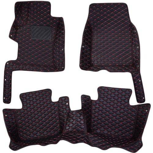 Car Floor Mat Front Rear Carpet Auto Interior Floor Protection For Special Automobile Type Year 2013-2018