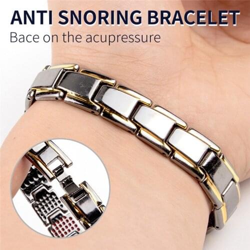 1Pc Health Energy Bracelet Male Cross Stainless Steel Magnetic Bracelet Men Gold Black Chain Link Bracelet for Men Jewelry