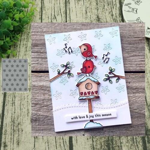 Flower background Metal Cutting Dies cut die mold decoration Scrapbooking paper craft mould punch stencils