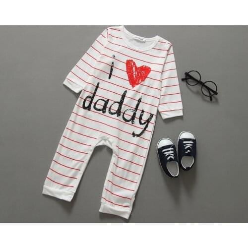 Pudcoco Newborn Infant Baby Boy Girl Clothes Striped print Long sleeve Cotton Romper Jumpsuit Outfits Sunsuit Clothes