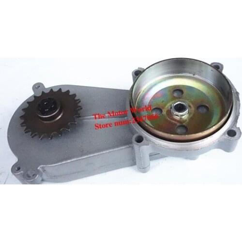 T8F chain polishing Reduction Gear Box for 2 stoke mini dirt bike, Quad use 11 tooth 49CC Engine spare parts