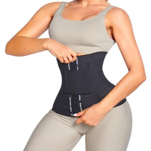 Velssut Waist Trainer for Women Weight Loss Bodi Shaper Slimming Band Shapewear Corset Double Belt Steel Boned Waist Cincher