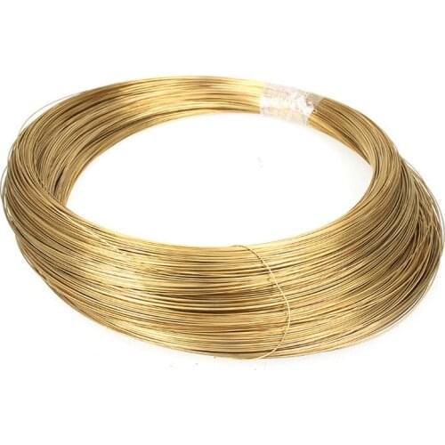 1PCS Diameter 0.8MM Brass Wire Copper Alloy 1 Meter Sell at a Loss H62 Copper Zinc Alloy