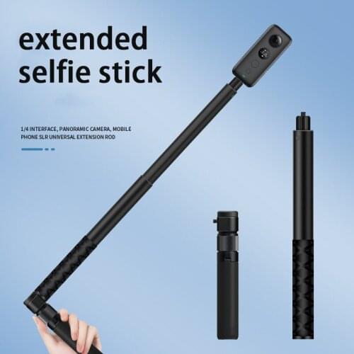 Multifunctional Camera Extension Pole Selfie Stick Suit Panoramic Camera Grip Sports Camera 360° Shooting Stabilizer