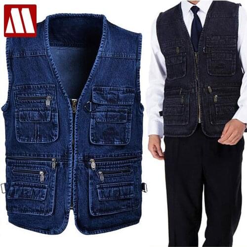 Мужские джинсовые жилеты MYDBSH China At AliExpress