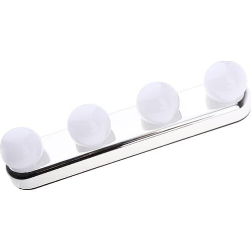4 Pieces LED Vanity Mirror Lights Kit For Makeup Vanity Table In Dressing Room