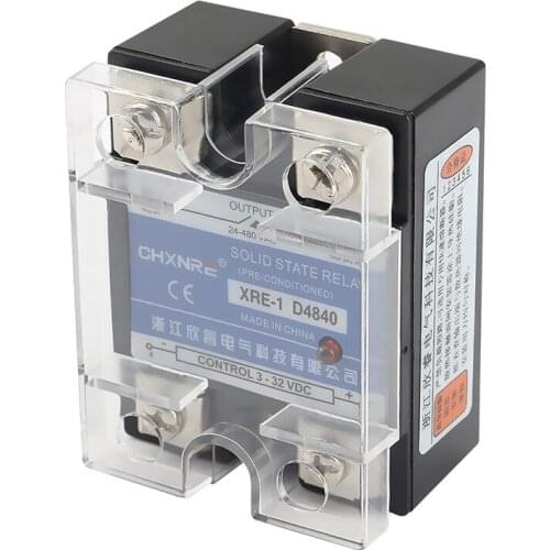 DC controlled AC SSR Single Phase Solid State Relay Contactless Mute For Artillery 3D printer parts