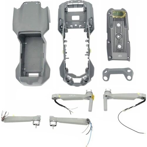 Original Drone Body Shell Motor Arm for DJI Mavic Air 2S Front Upper Cover Middle Frame Bottom Shell Front/Rear Left/Right Arms
