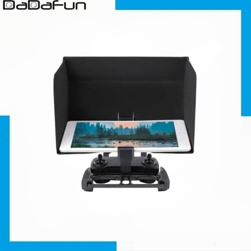 Sunnylife 2 in 1 Remote Controller Tablet Holder with Sun Hood Neck Strap Adjustable Angle for Mavic Air 2/Pro/2/Air/Mini/Spark