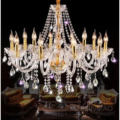 6/8/10/12/15heads luxury lights Crystal Luxury Crystal Chandeliers Fashion crystal chandelier 00102