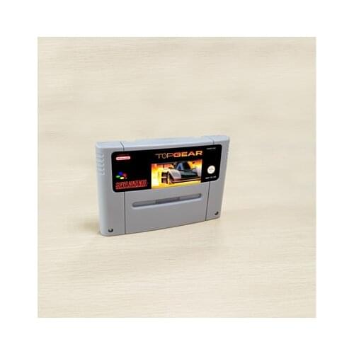 Top Gear or Top Gear 2 - Action Game Card EUR Version English Language